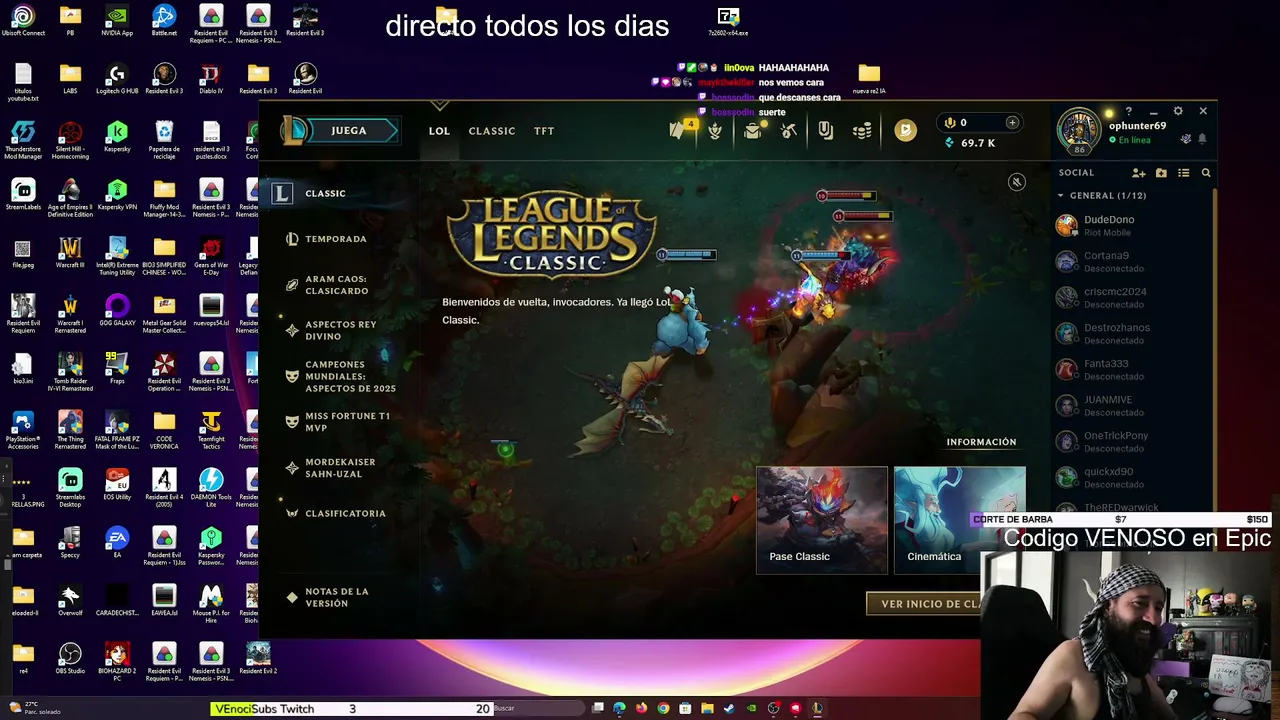 Caradechiste live