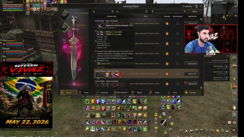 v1vaz Lineage 2 stream image