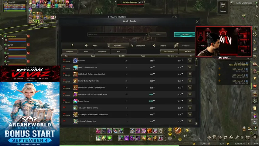 v1vaz Lineage 2 stream image