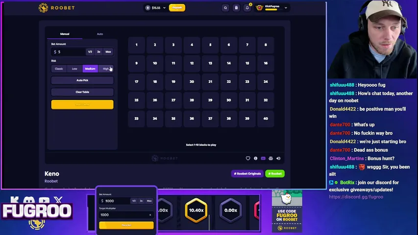 fugroo playing Slots & Casino - Live Casino Stream