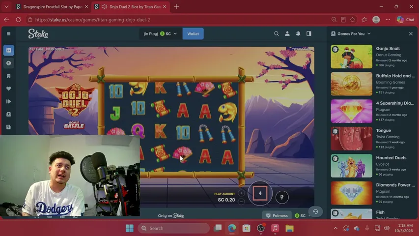 sushiganggang playing Slots & Casino - Live Casino Stream