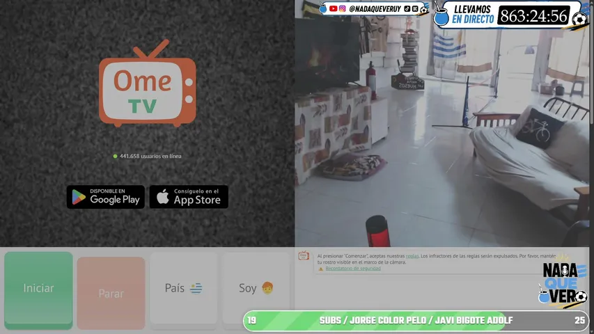 NOCHE DE OMETV  - OMETV Y CHARLAS - TODO EL MUNDIAL EN VIVO - road to 914 HORAS / NADA QUE VERUY