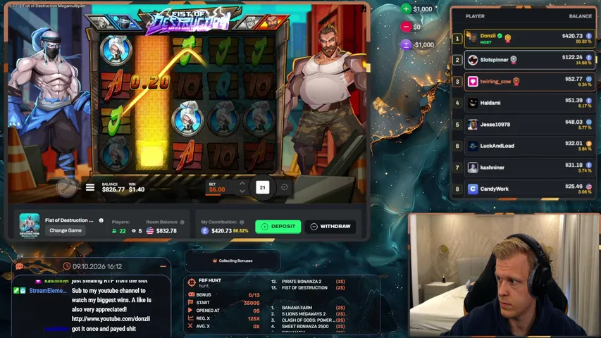donzii playing Slots & Casino - Live Casino Stream