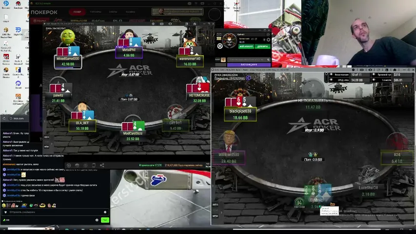 djohnic playing Monopoly Poker - Live Casino Stream
