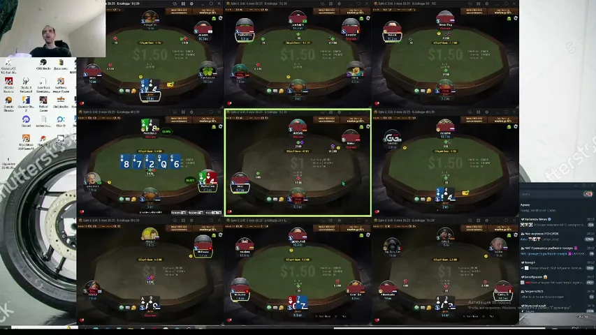 djohnic playing Monopoly Poker - Live Casino Stream