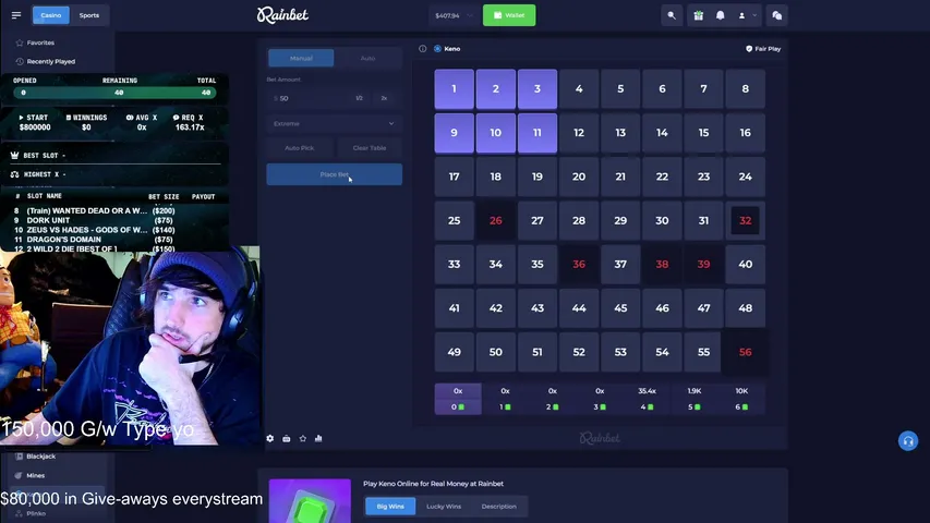 liamsand playing Slots & Casino - Live Casino Stream