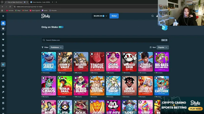 sierra playing Slots & Casino - Live Casino Stream