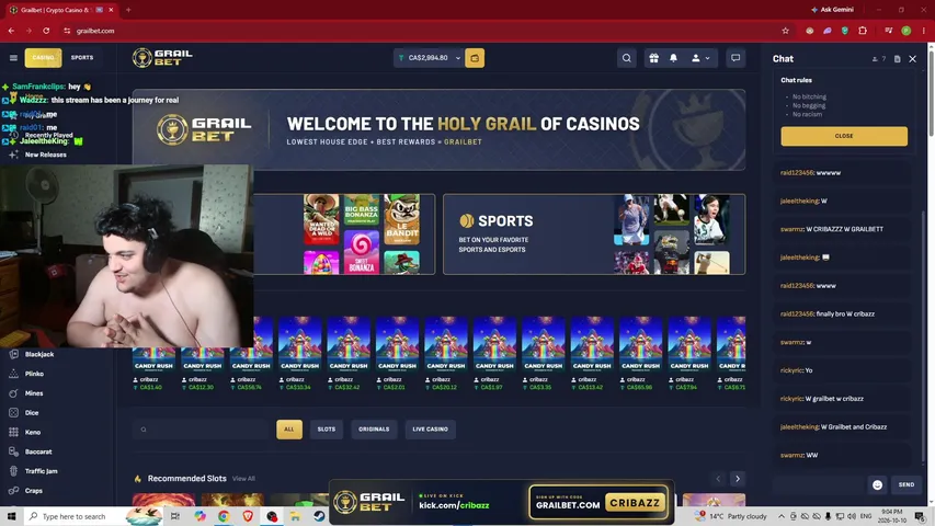 cribazz playing Slots & Casino - Live Casino Stream