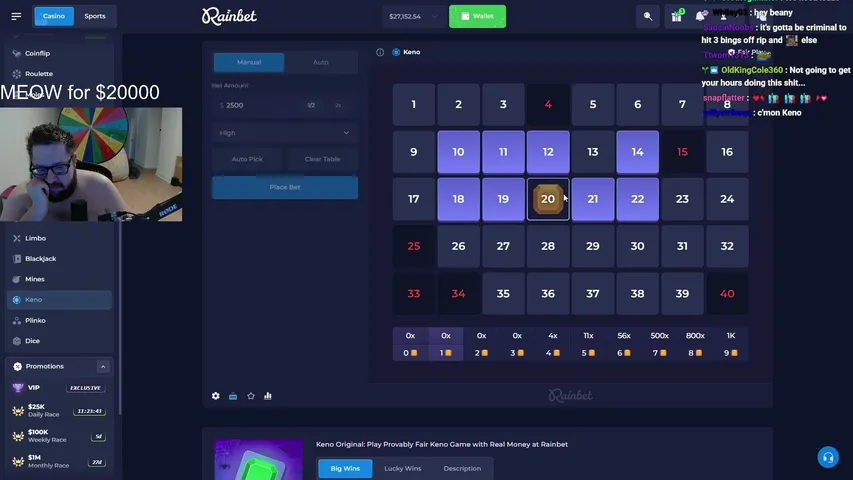 Bean playing Slots & Casino - Live Casino Stream