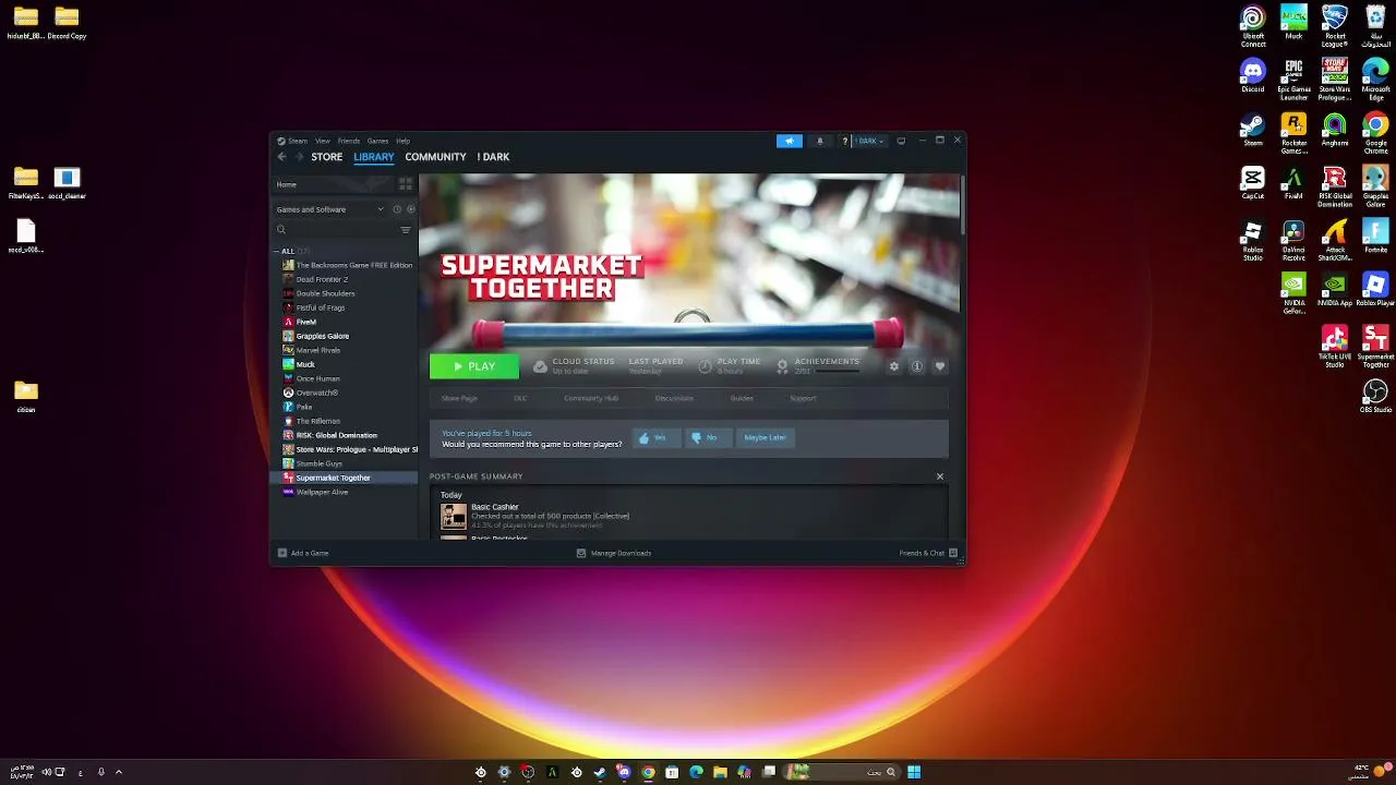 DARK7m live