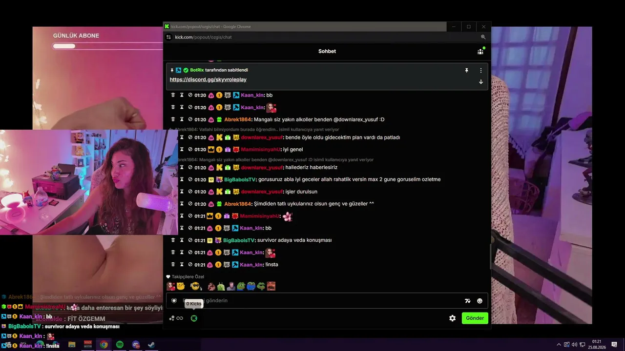 ÜRÜYA GERİ DÖNDÜ Sky V !rp !csgoskins