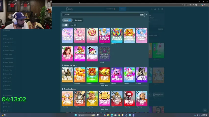 Kaysan playing Slots & Casino - Live Casino Stream