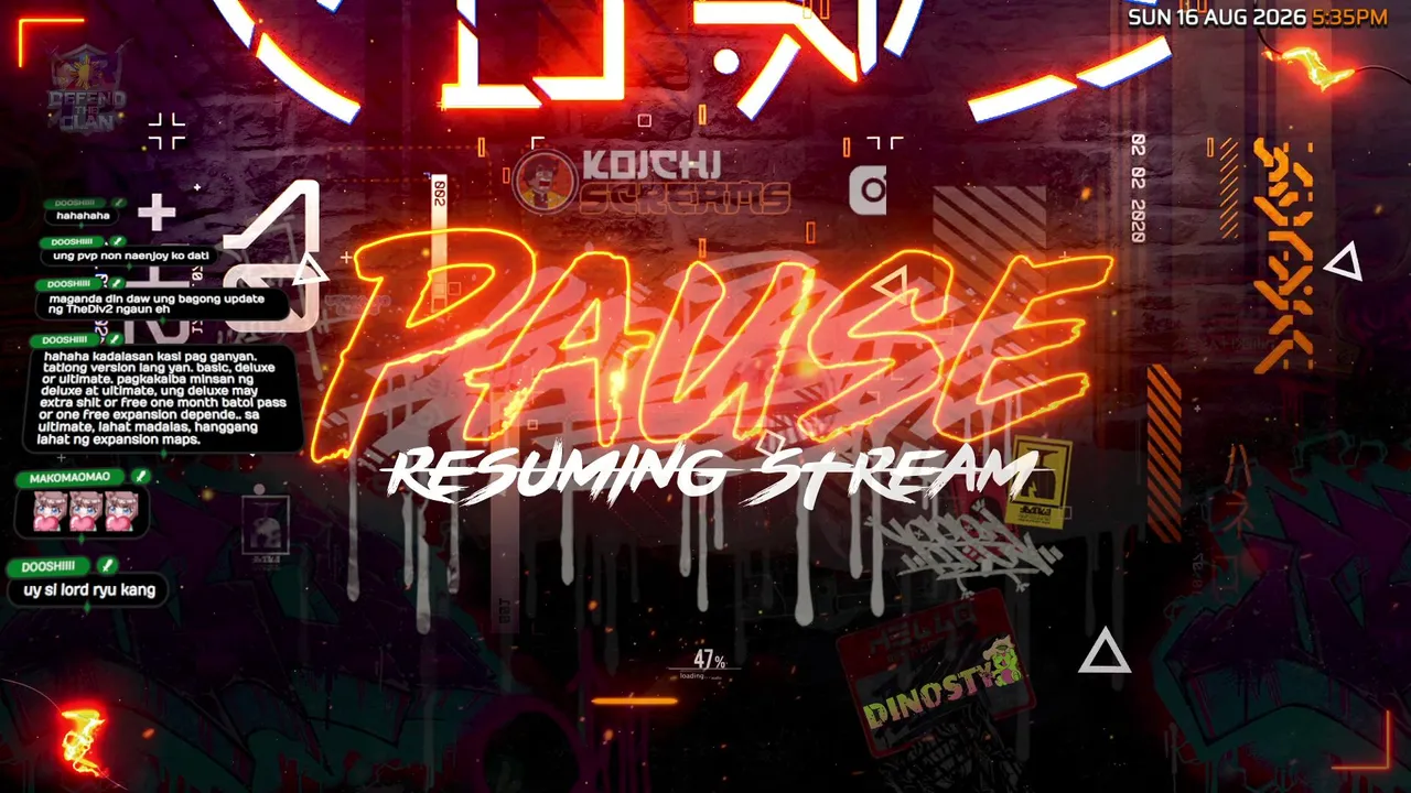 KoichiScreams live