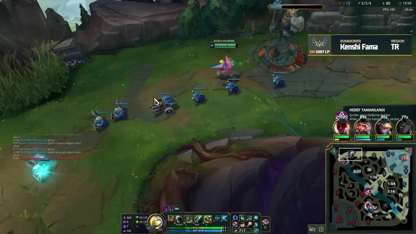 West 1060lp start chall rush