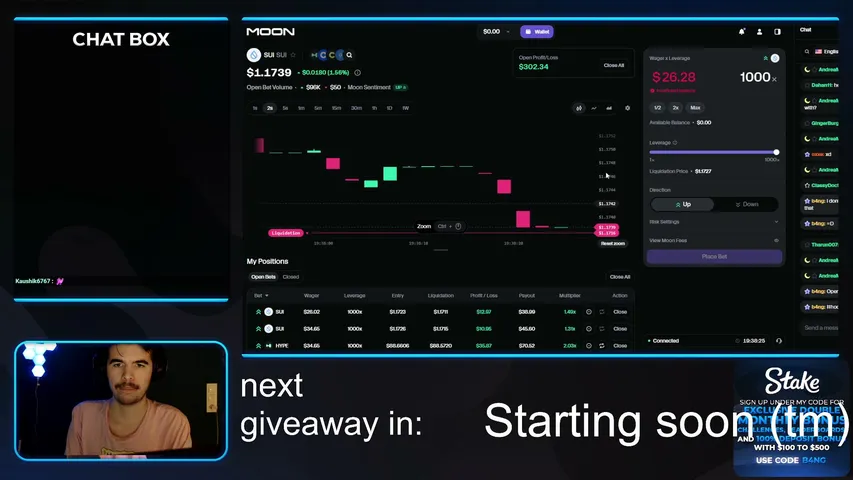b4ng playing Crypto & Trading - Live Casino Stream
