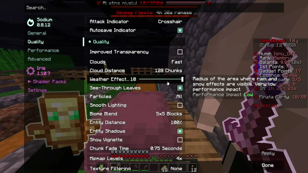 My first stream.