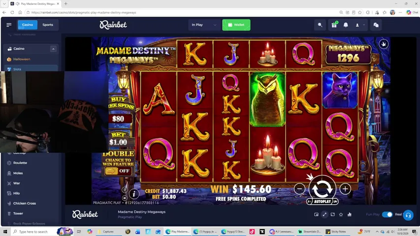 fryguy13 playing Slots & Casino - Live Casino Stream