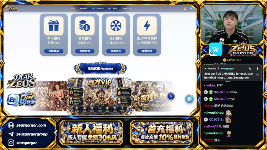 zeusgorgor playing Slots & Casino - Live Casino Stream
