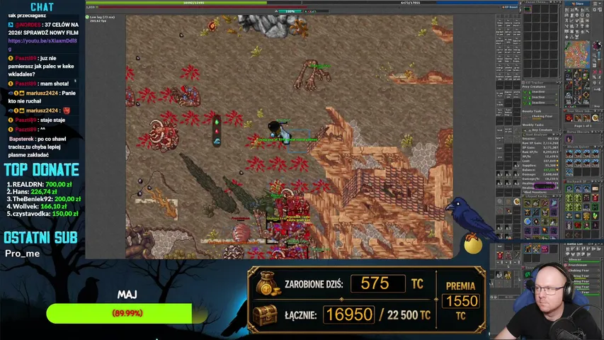 OSTATNI DZIEŃ ETATU TIBIJSKIEGO🔥DZIEŃ 31 !ETAT🔥TIBIA NA ETACIE W MAJU🔥 !discord !sub