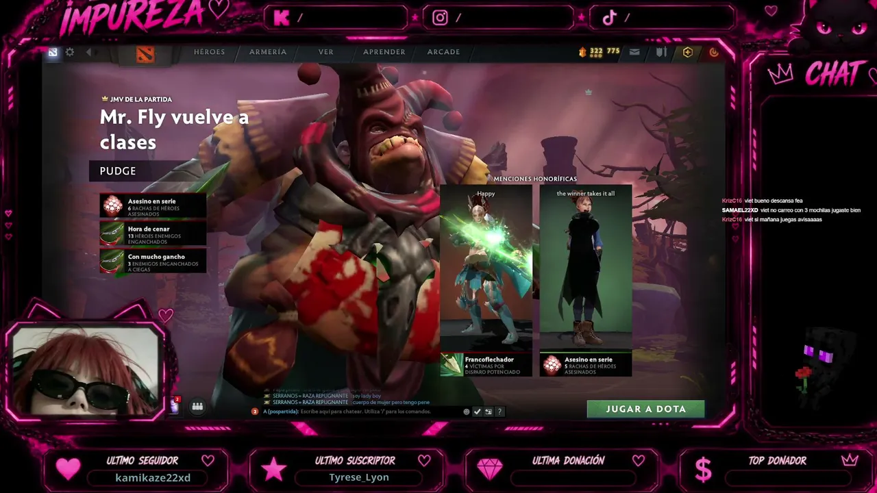 Impureza live