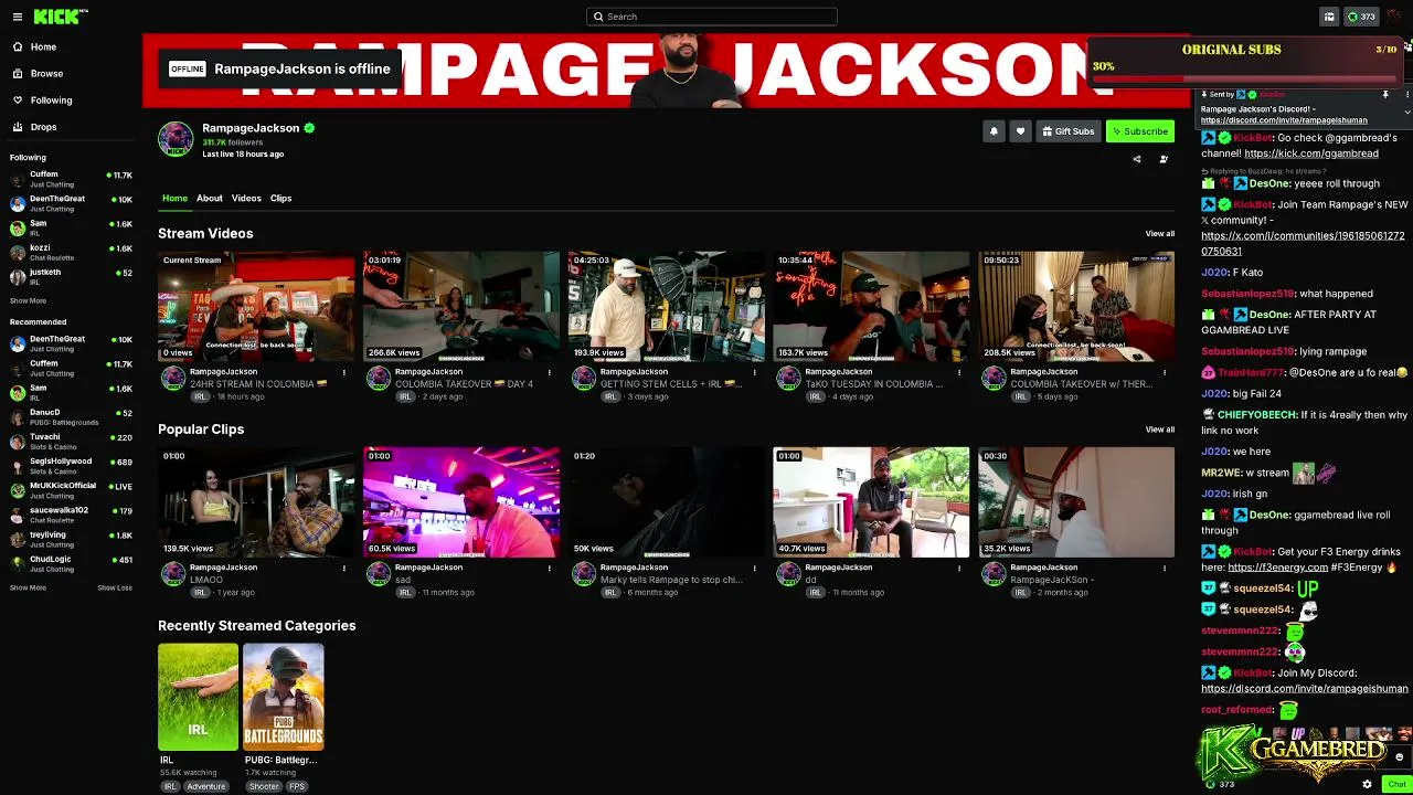 ggamebred live