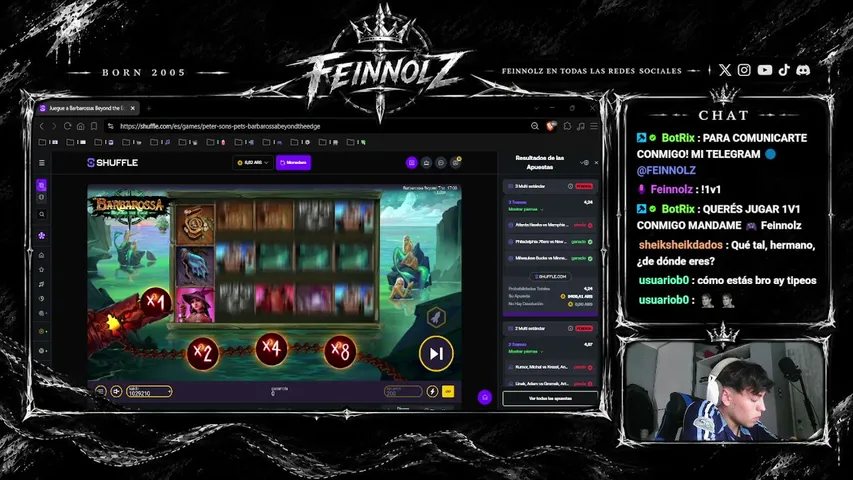 feinnolz playing Slots & Casino - Live Casino Stream