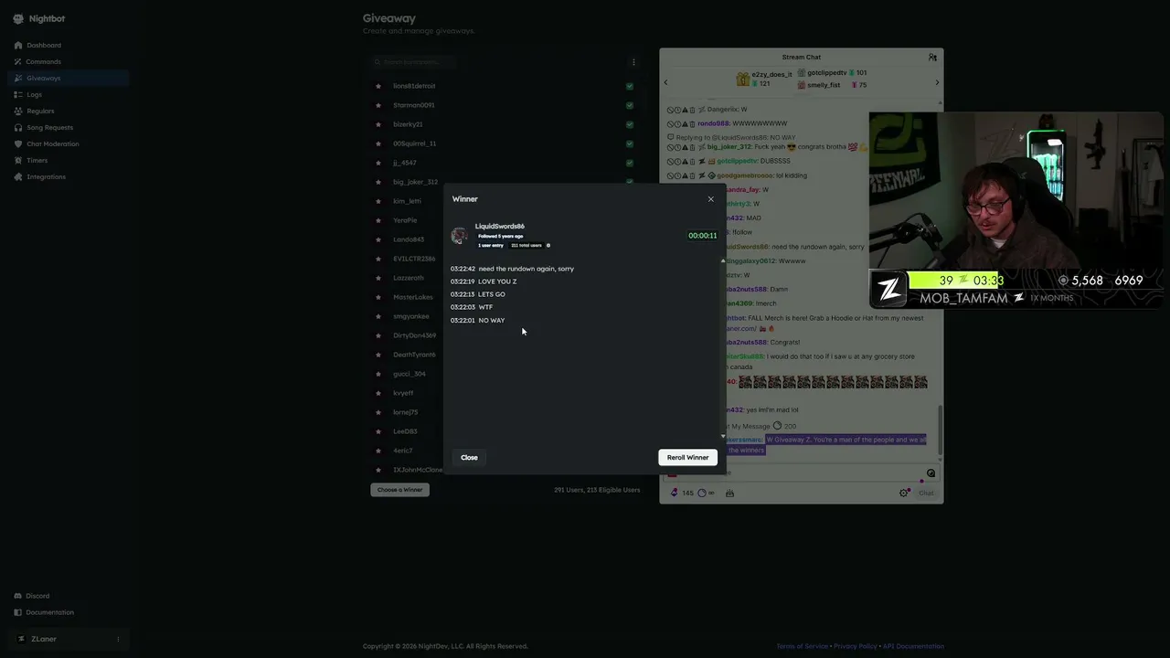ZLaner live stream