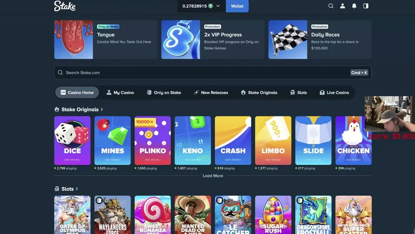 ihat3u playing Slots & Casino - Live Casino Stream