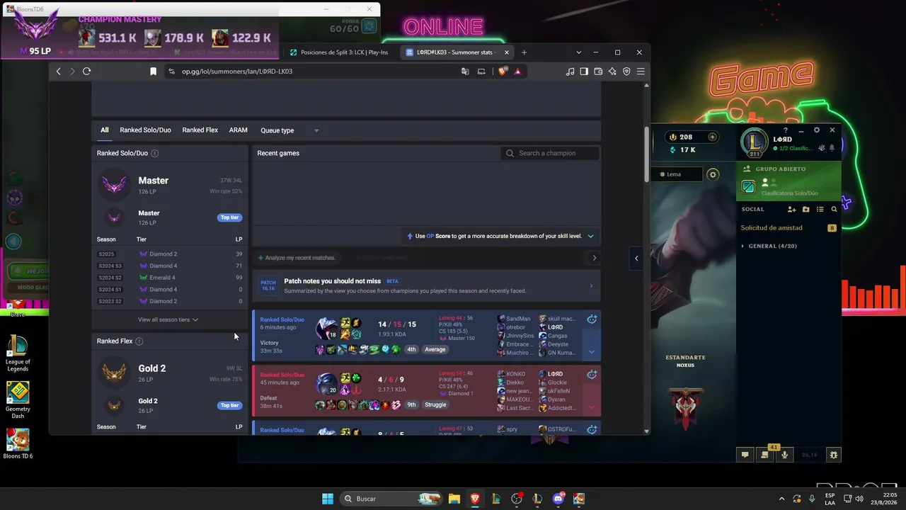 LordK21 live