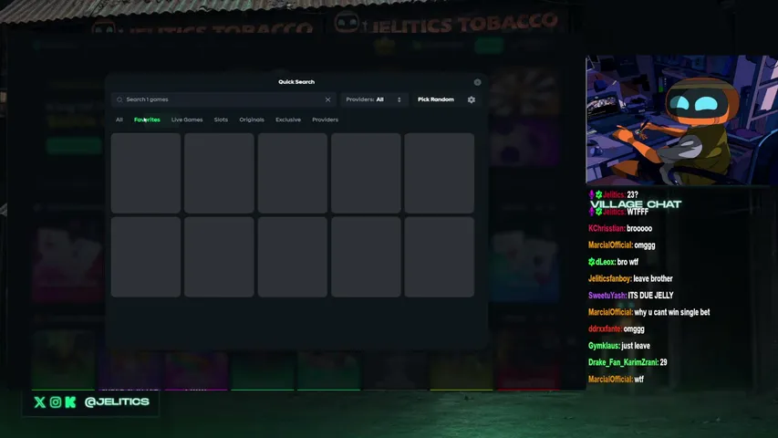jelitics playing Slots & Casino - Live Casino Stream