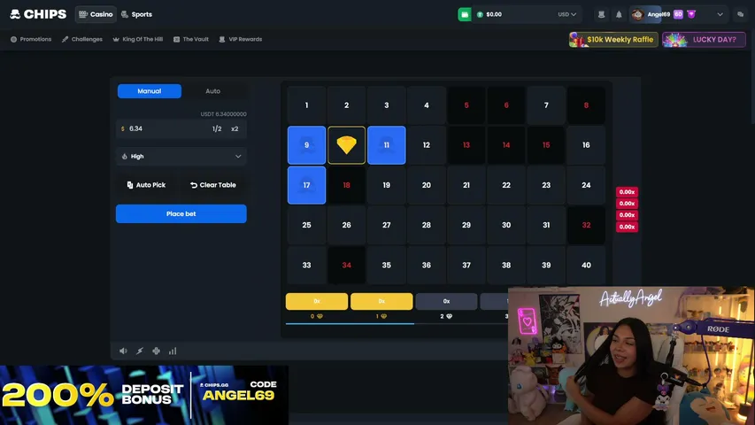actuallyangel playing Slots & Casino - Live Casino Stream