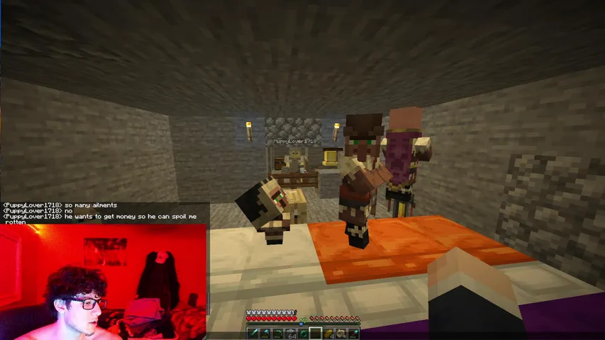 PLAYING MINECRAFT WITH MY GIRLFRIEND!