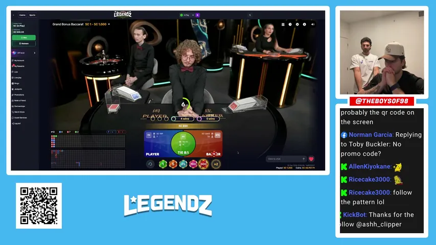 legendzofficial playing Slots & Casino - Live Casino Stream