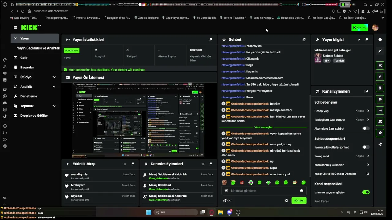 Kuro_Nekomata live