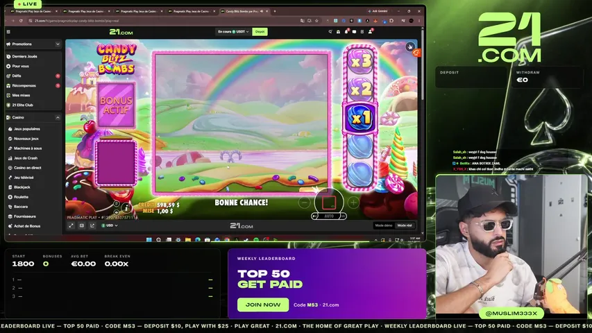 muslim333x playing Slots & Casino - Live Casino Stream