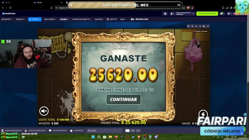 nelsotorius playing Slots & Casino - Live Casino Stream