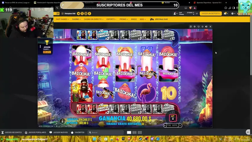 nelsotorius playing Slots & Casino - Live Casino Stream