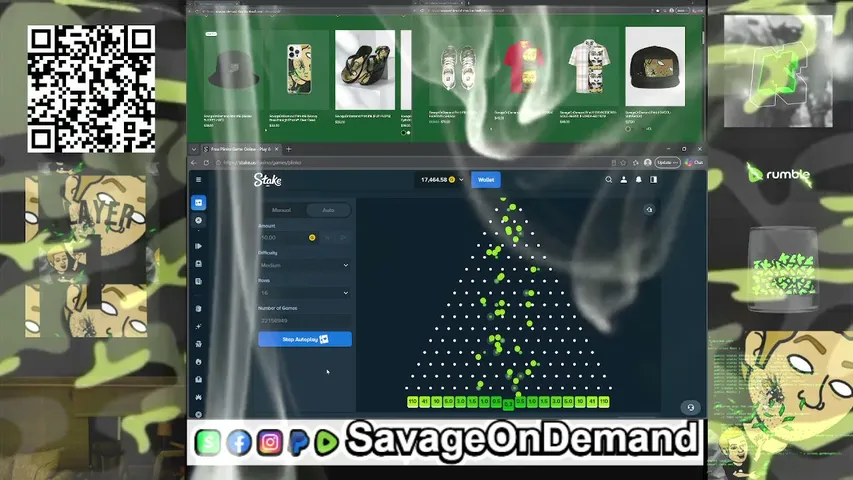 SavageOnDemandLiVE playing Slots & Casino - Live Casino Stream