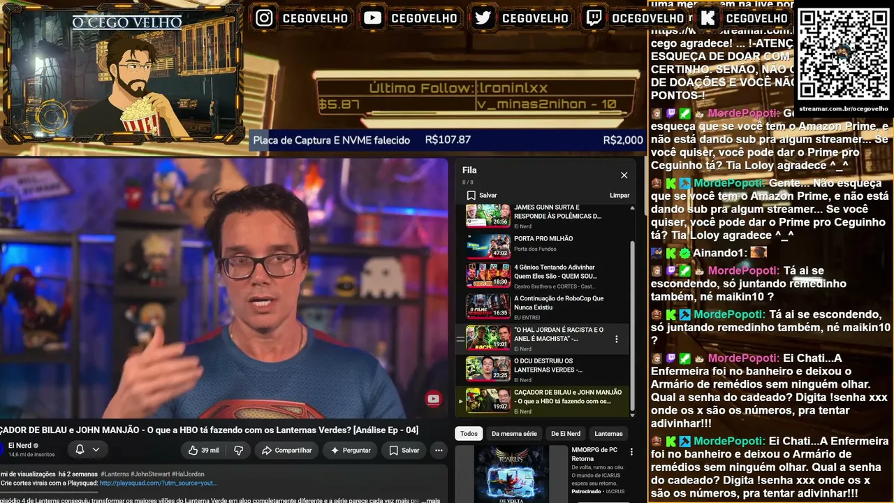 CegoVelho live