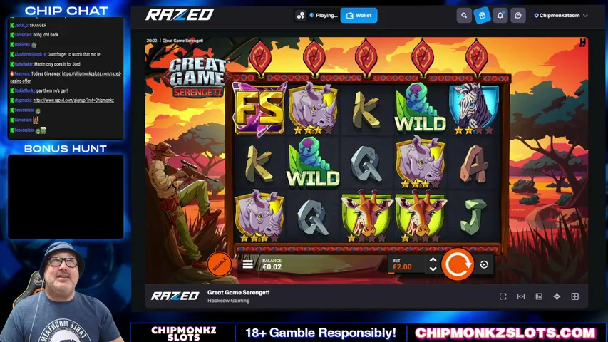 chipmonkz playing Slots & Casino - Live Casino Stream