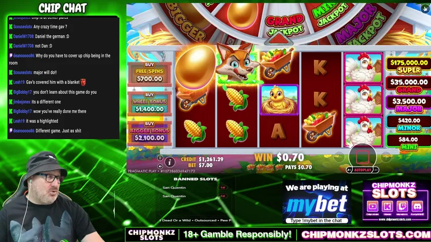 chipmonkz playing Slots & Casino - Live Casino Stream
