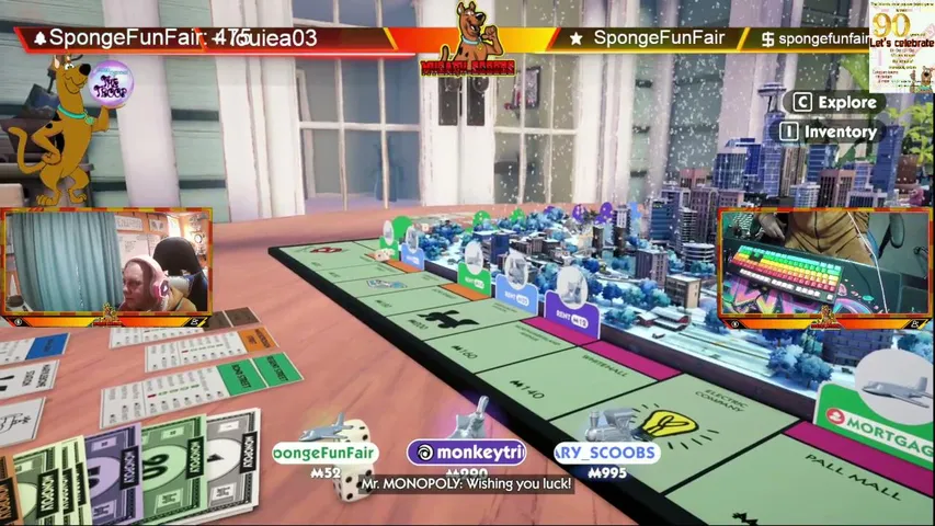 mygary-scoobs playing Monopoly - Live Casino Stream