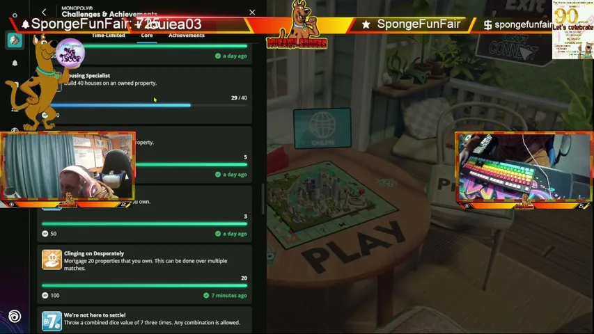 mygary-scoobs playing Monopoly - Live Casino Stream