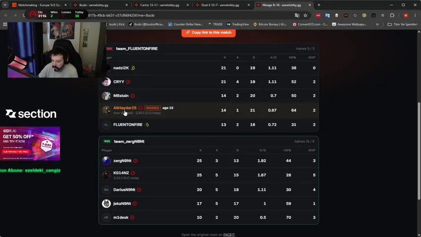 bozki playing Counter-Strike 2 - Live Casino Stream