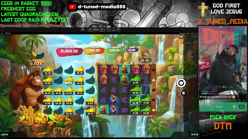d_tuned_media playing Slots & Casino - Live Casino Stream