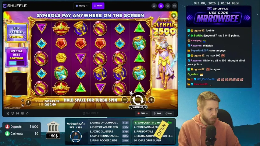 mrrowbee playing Slots & Casino - Live Casino Stream