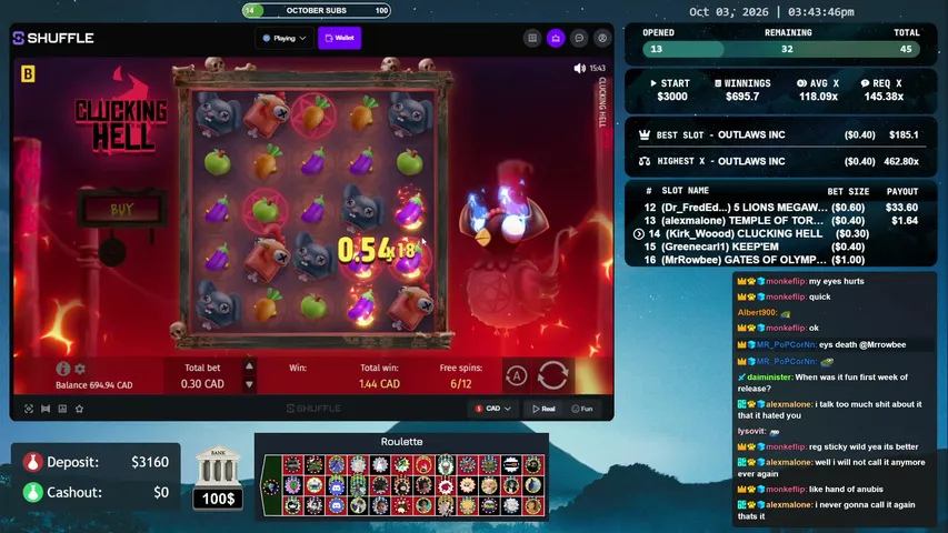 mrrowbee playing Slots & Casino - Live Casino Stream