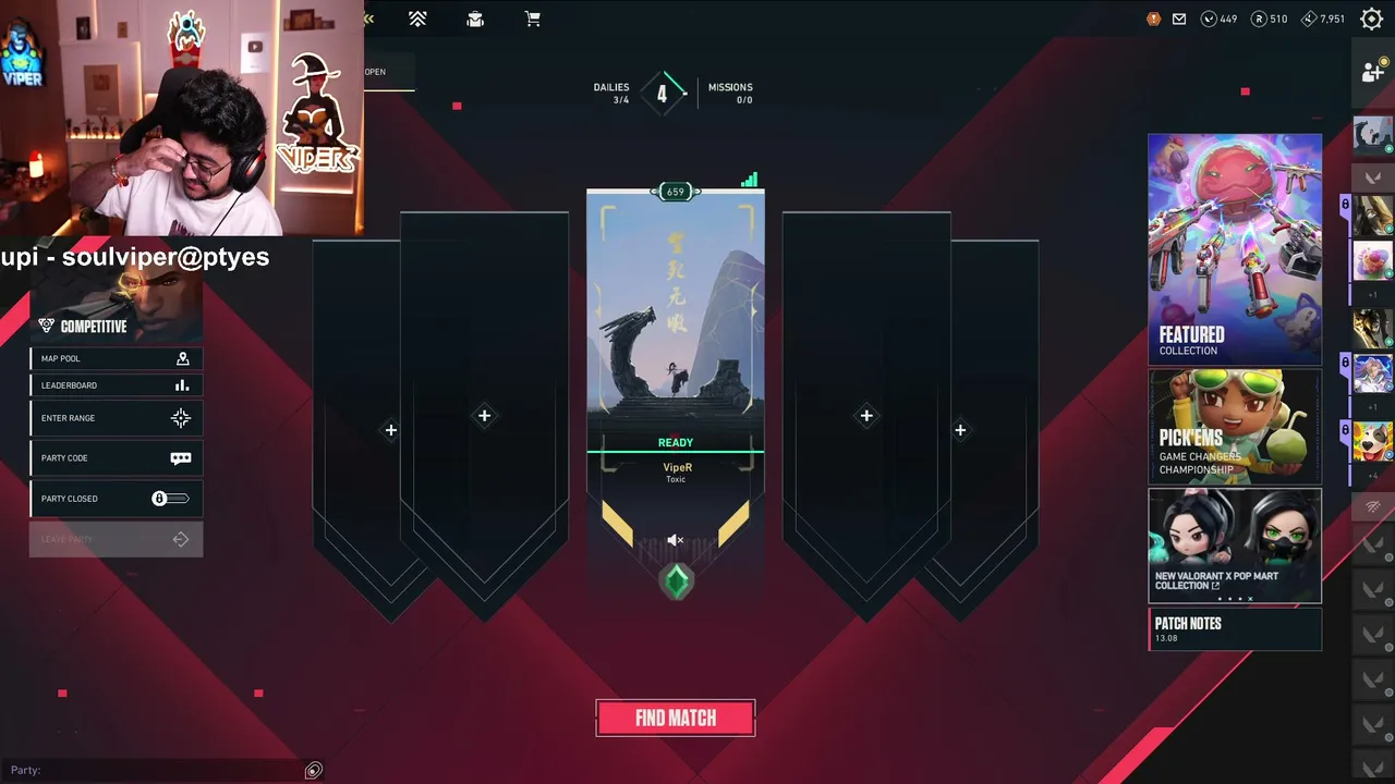 SouLVipeR live stream