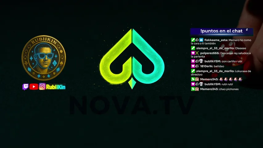 💰120€ GRATIS en el LINK del CHAT💰En la Plataforma MORADA: NovaCasinoTV (Damos Dinerito) | RubiiKin y Memero | RULETA Y SLOTS | +18 #ad