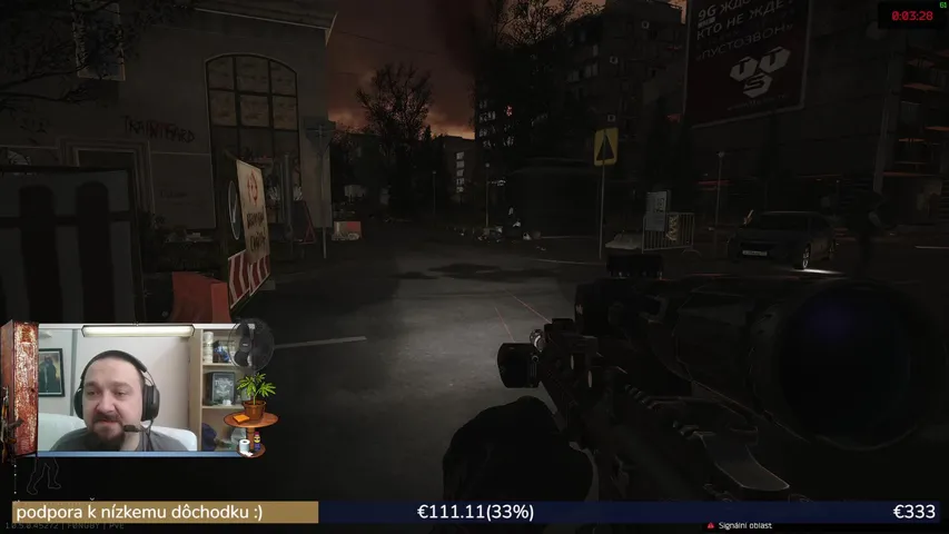 average asylum strim - vonku pekne a ja tu tarkujem jak kripel...